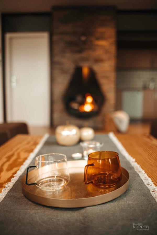 Vila Le Noir Flohay 30 Pers - Malmedy, Vue, Wellness Exteriér fotografie