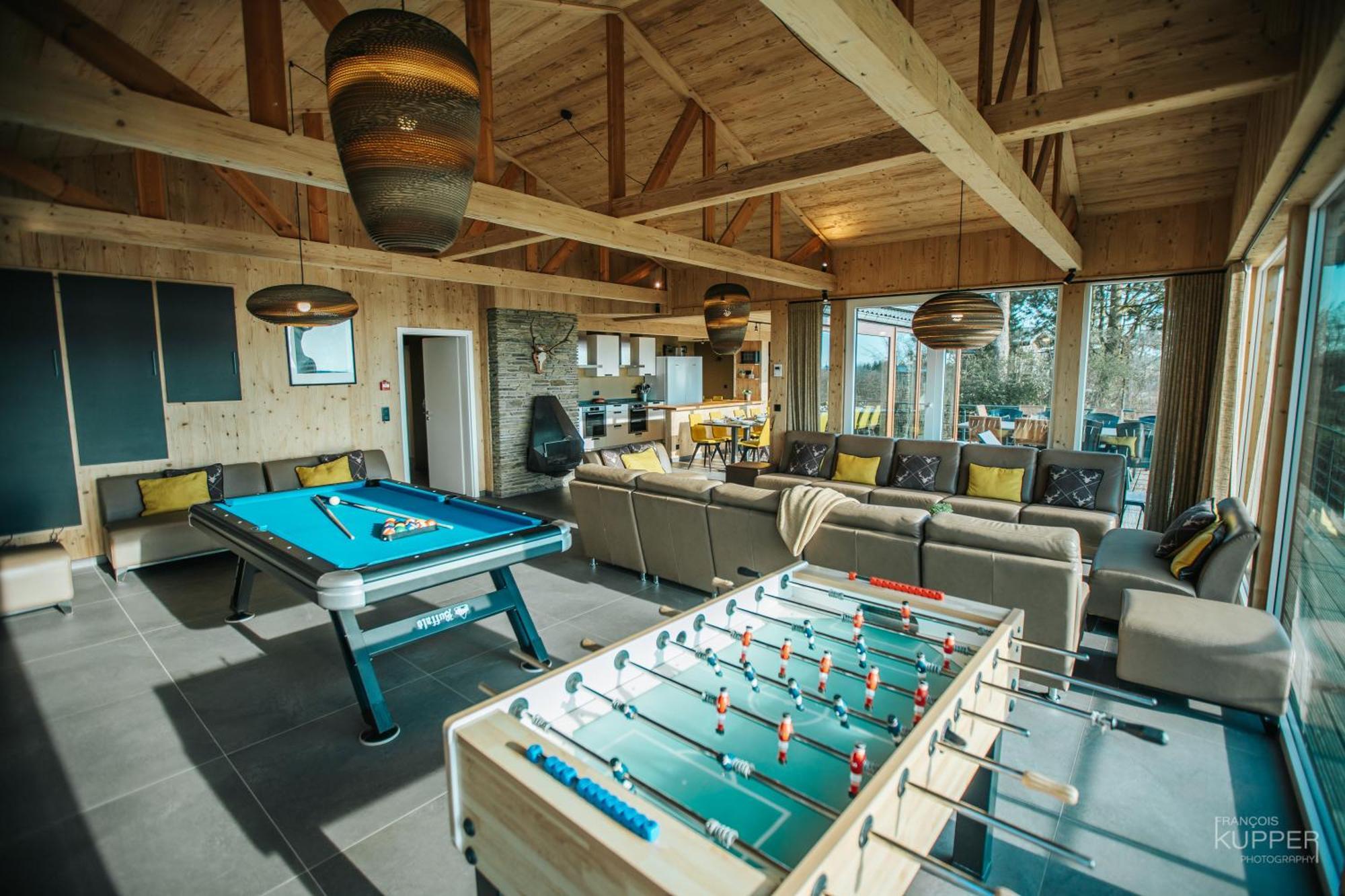 Vila Le Noir Flohay 30 Pers - Malmedy, Vue, Wellness Exteriér fotografie