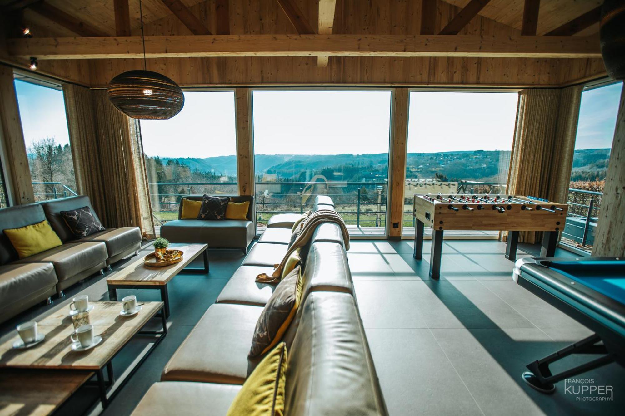 Vila Le Noir Flohay 30 Pers - Malmedy, Vue, Wellness Exteriér fotografie
